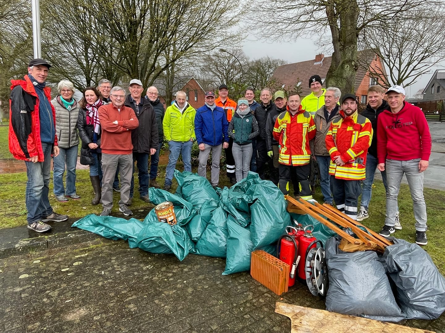 Erfolgreicher Dorfputz