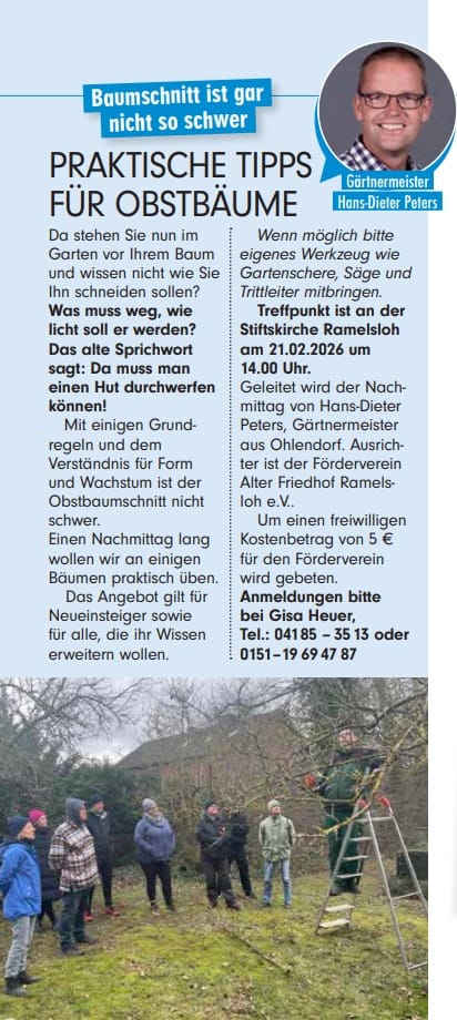 Praktische Tipps für Obstbäume